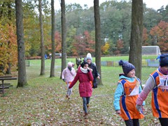 Finał Wojewódzkich Igrzyska Dzieci w sztafetowych biegach przełajowych (7)